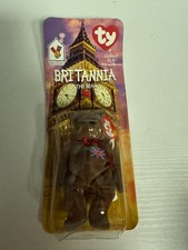 Ty Britannia The Bear Plush - Collectible UK Bear