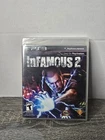 inFamous 2 For Sony PlayStation 3 PS3...small tear in the back