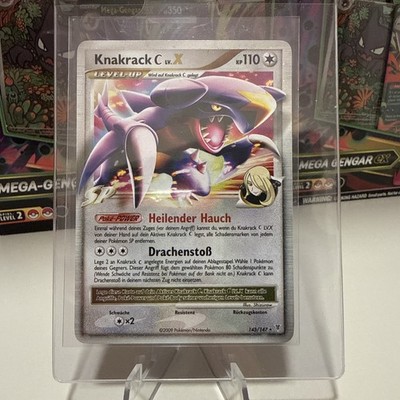 Knakrack C LV.X DP46 Cynthia Pokemon Diamond & Pearl 2009 - Deutsch 145/147