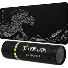 Hystar  Extended Gaming Mouse Pad  XXL 36" x 16"  5mm Thick, Waterproof S