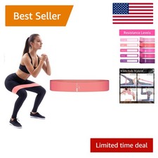 Versatile 5-Pack Resistance Bands for Home Workouts  Yoga - Light Resistance
