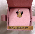 RARE Vtg Estate DESIGNCRAFT Walt Disney Company 14K Gold MICKEY MOUSE Pendant