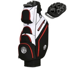 Shopsource 14 Way Golf Cart Bag, Molded Top Club Bags with Full-length Dividers