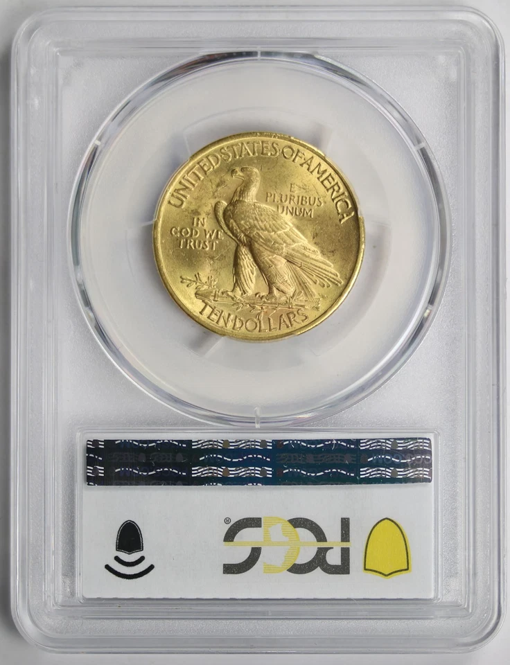 1932 Indian Head Eagle Gold $10 MS 63 PCGS Secure Shield - Image 2 of 4
