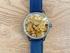 BEAUTIFUL VINTAGE ROLEX LEVER MOVEMENT IN A NEW QUALITY CASE, FULLY SERVICED.