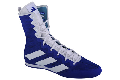 Trainingsschuhe Herren, adidas Box Hog 4, Blau
