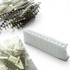 Mini ZH JST 1.5mm 12Pin Female Housing Connector Crimps Terminal Contact 30 Set