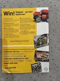 Building instructions for LEGO &reg; Racers Ferrari F430 Spider 8671 with traces of use