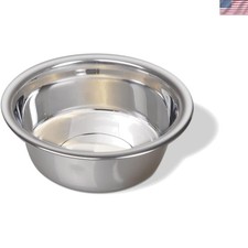 Stylish 32 OZ Medium Dog Bowl - Lightweight Stainless Steel  Easy Maintenance