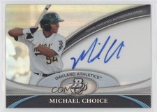 2011 Bowman Platinum Prospect Auto Michael Choice #BPA-MC Auto 2k3