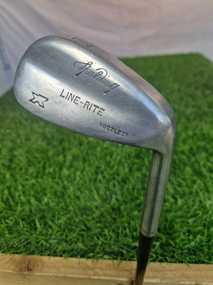 Vintage Spalding Line-Rite Rustless #7 Iron - Right Handed - Image 2 of 4
