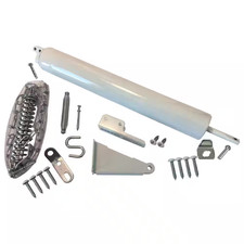 Heavy Duty White Door Closer Kit with Wind Chain Free Shipping New