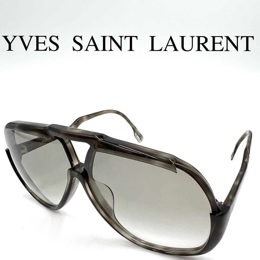 Occhiali da sole Saint Laurent vintage a goccia modello 31 901 10 (con custodia) USATI