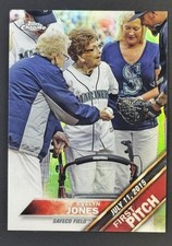 2016 Topps Chrome - First Pitch Evelyn Jones #FPC-3