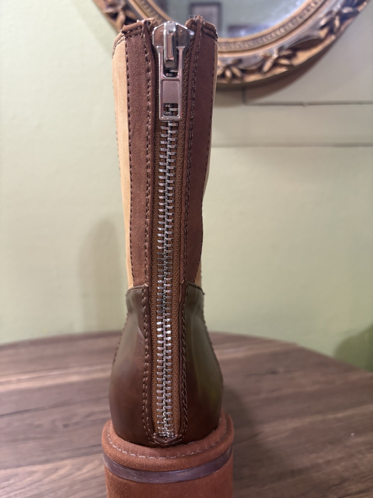 Dolls Kill Current Mood Patchwork Platform Boots … - image 11