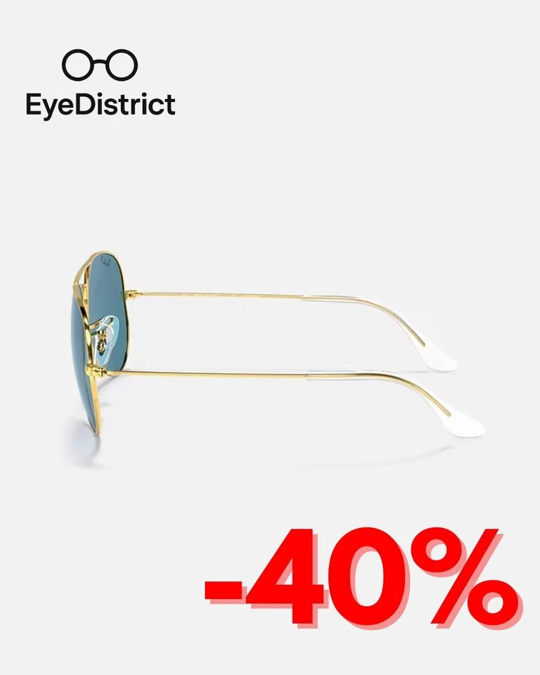 Ray ban AVIATOR CLASSIC RB3025 9196S2 58-14 - Immagine 4 di 4