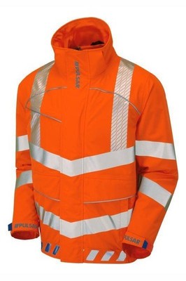 PULSAR  Rail Evolution Warnschutz wasserdichte atmungsaktive Bomberjacke