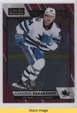 2023-24 O-Pee-Chee Platinum Matte Pink Alexander Barabanov #87 READ 0kr0