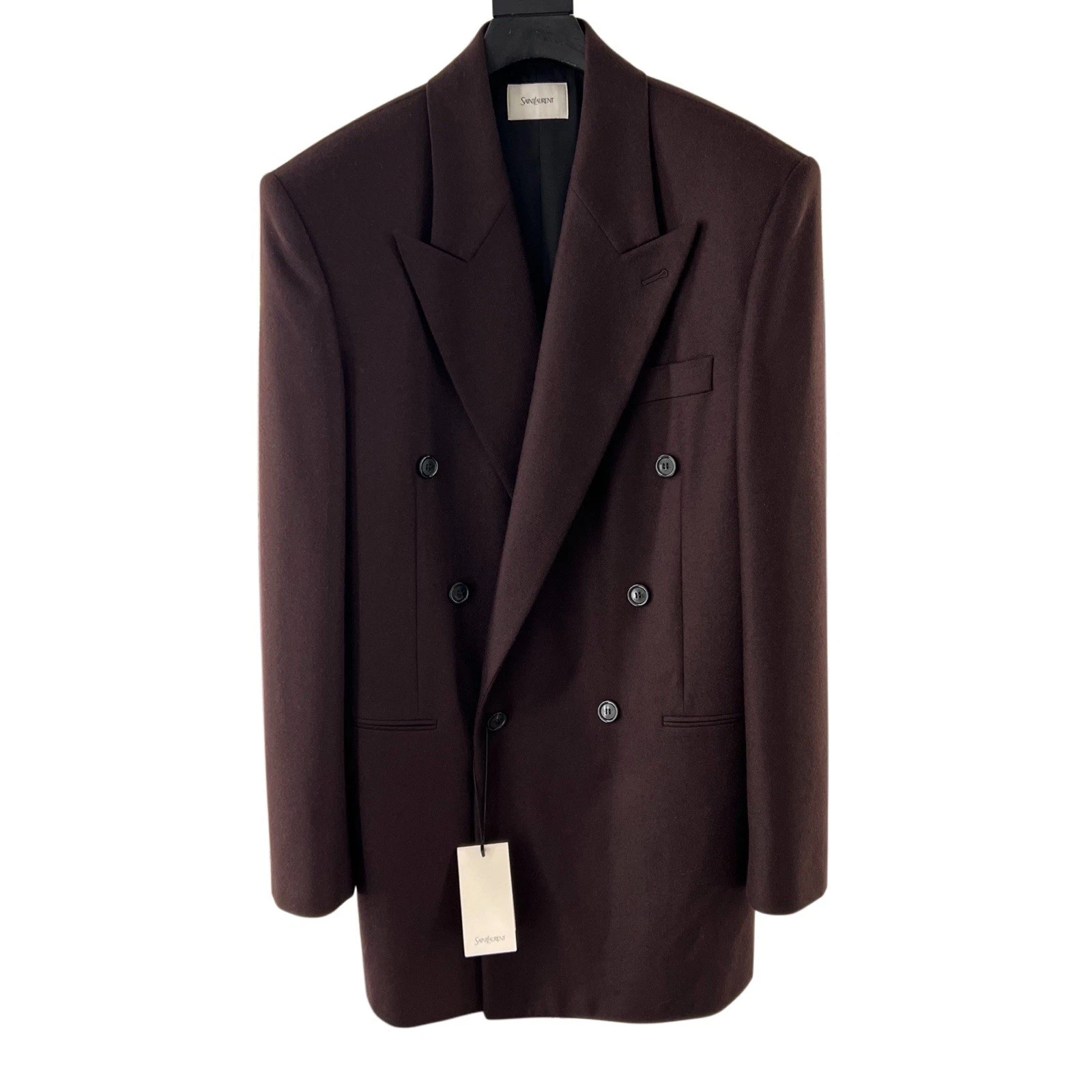 Saint Laurent — Saint Laurent Padded Blazer In Medium And Large