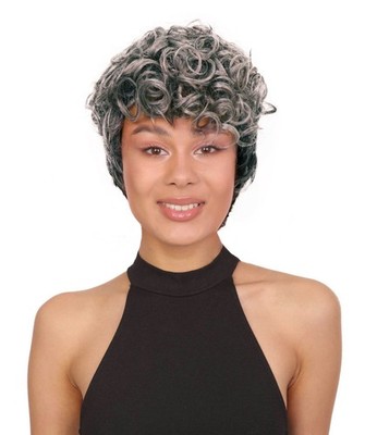Nori Trendy Tousled Pixie Cut Wig with Volume on Top, BF-0039