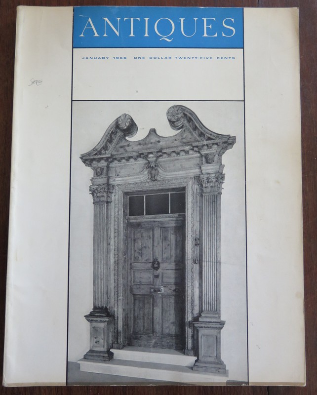 Vintage January 1966 The Magazine Antiques good condition