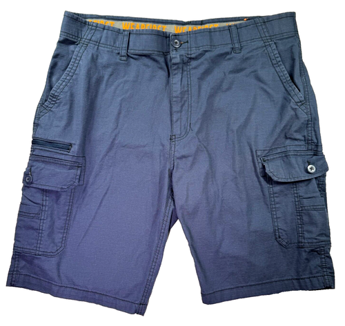 WearFirst Cargo Shorts Mens 40 Ripstop Stretch Pockets Flap Pockets Golf Beach