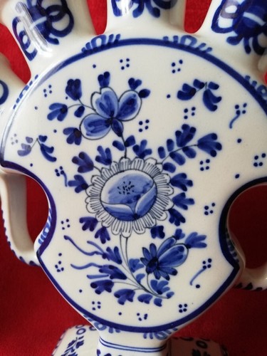 Pair of earthenware bouquet makers - Picture 6 of 13