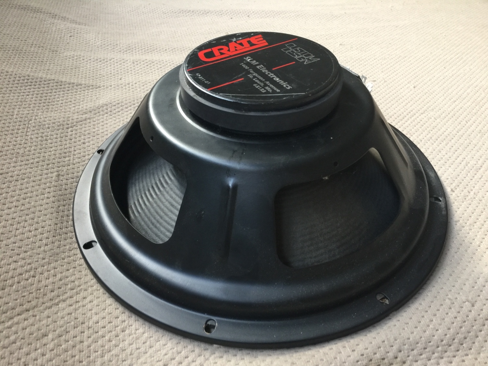 crate 12 inch speaker
