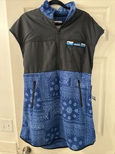 Kavu Neve Blue Bandana Size M Zip-up