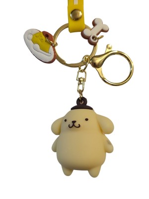 Sanrio Pompompurin 3D Key Chain Japan import NEW Sanrio Characters 