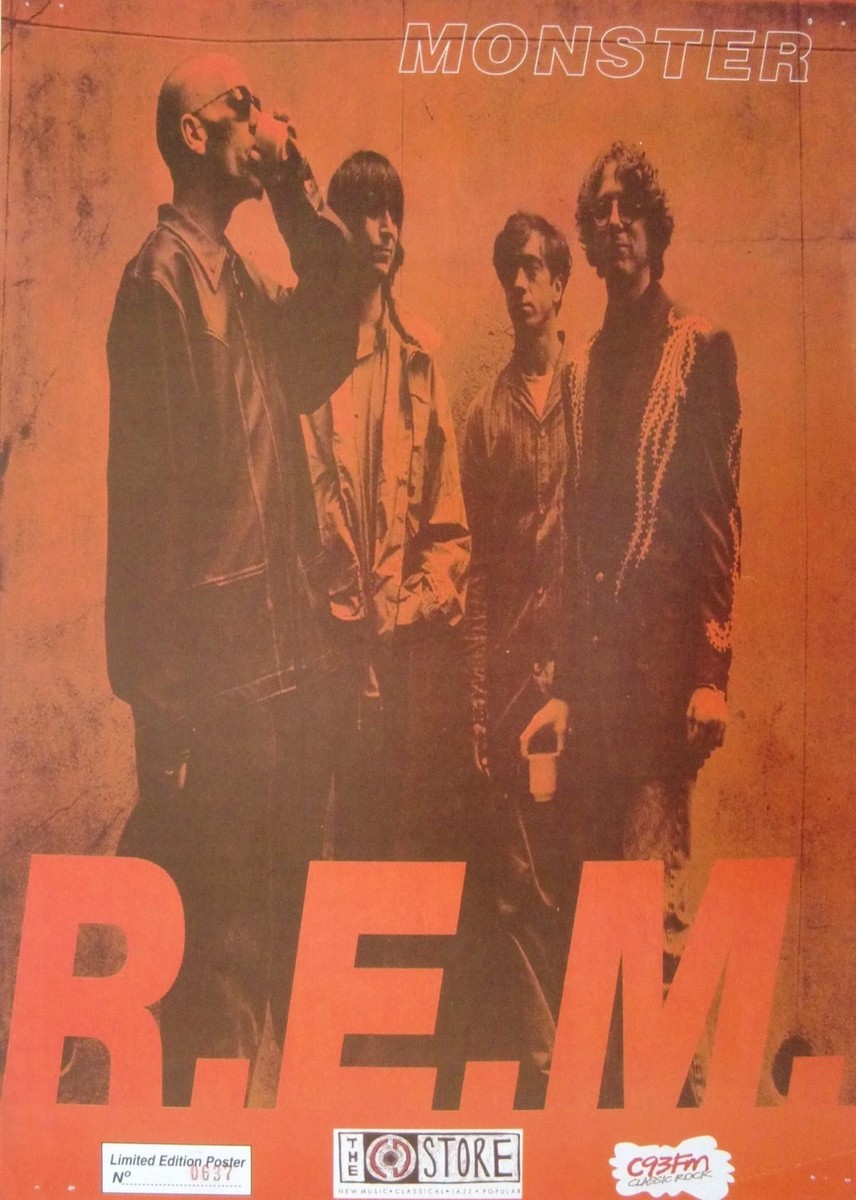 R.E.M. アートポスター　公式　エデション入り R.E.M. アートポスター 公式 エデション入り