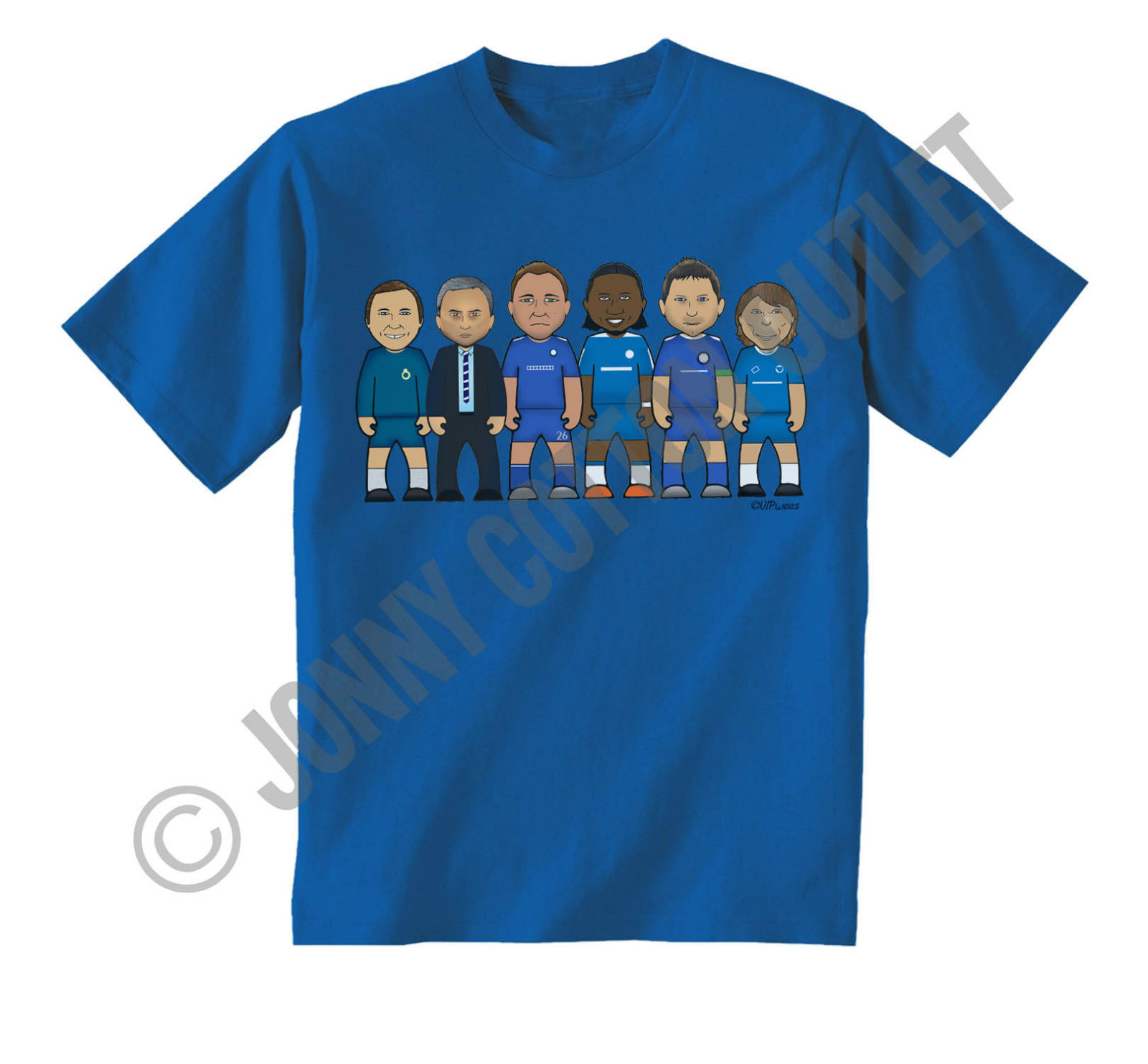 vipwees, T-shirt original en coton bio avec légendes du rugby gallois