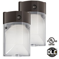 2-pack 15w Led Wall Mount Light Photocell Included Dlc Ul-listed Dusk To Dawn... on sale 2-pack 15w Led Wall Mount Light Photocell Included Dlc Ul-listed Dusk To Dawn... on sale