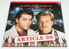 ARTICLE 99 LASERDISC LD Ray Liotta Keifer Sutherland Lea Thompson SEALED