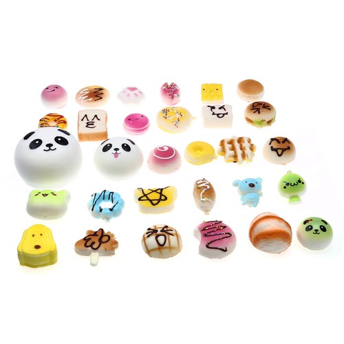 30 Pcs Simulierter Brot Donut Cake Anhänger Kuchenbrötchen Telefonriemen - 第 6/12 張圖片