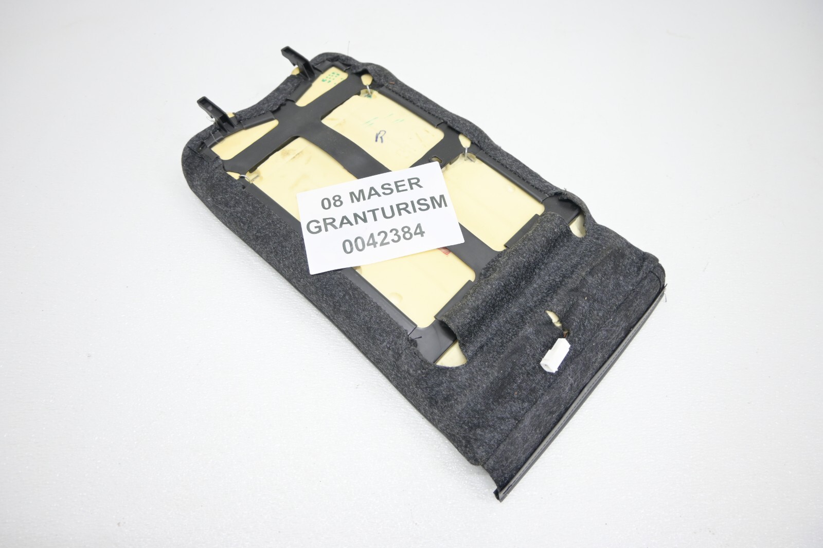⭐ 08-17 Maserati Granturismo Front Right Backrest Seat Cushion Leather Black Oem