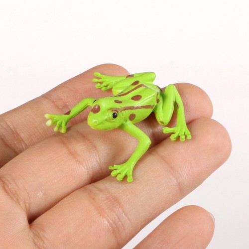 12 Pcs Simulationsfroschmodell Kind Kleine Frösche Figuren Deko Mini Süßer - Zdjęcie 5 z 12