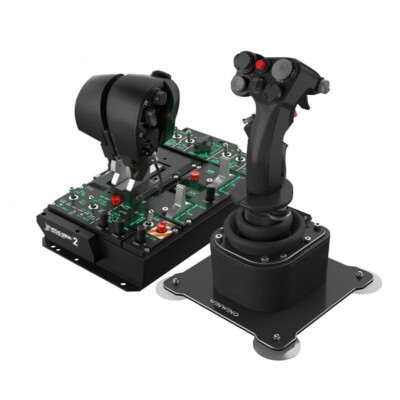 WINWING Orion 2 HOTAS MAX F16EX Flight Joystick Set for Flight