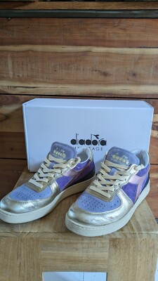 Diadora Heritage Mi Basket low Metal Gr. 40 wie neu 