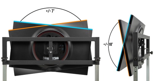SimFab Monitor Mount Floor Stand for Racing And Flight Simulators - Picture 9 of 34