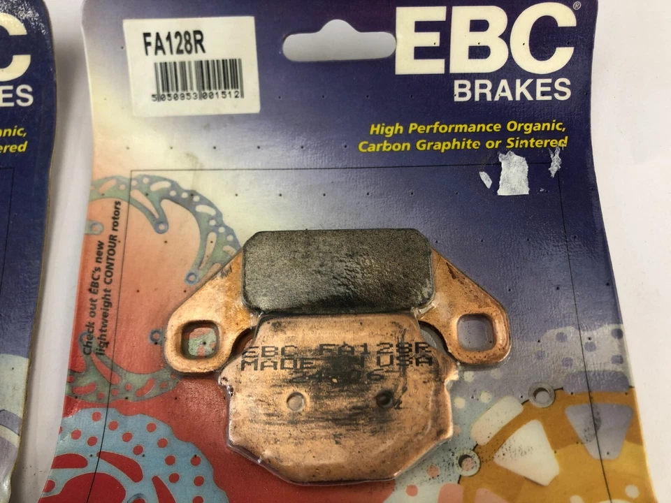 EBC BRAKE PADS FA128R 2 PACKS OF R SERIES LONG LIFE SINTERED BRAKE PADS - Image 3 of 4