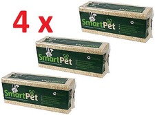4 x SMARTPET SOFT WOOD SHAVINGS / SAWDUST FOR PET BEDDING HAMSTER GERBIL RABBIT