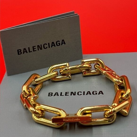 B CHAIN スリムブレスレット BALENCIAGA ホワイト の ウィメンズ B Chain スリムブレスレット スニーカー