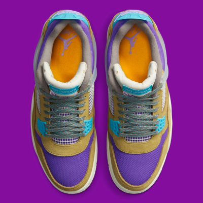 Air Jordan 4 Union Desert Moss 7.5 Women / Men 6 DJ5718-300 NEW