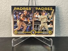 Chandler Seagle / Mason McCoy, San Diego Padres - 2024 Topps…Rookie (RC) Combo