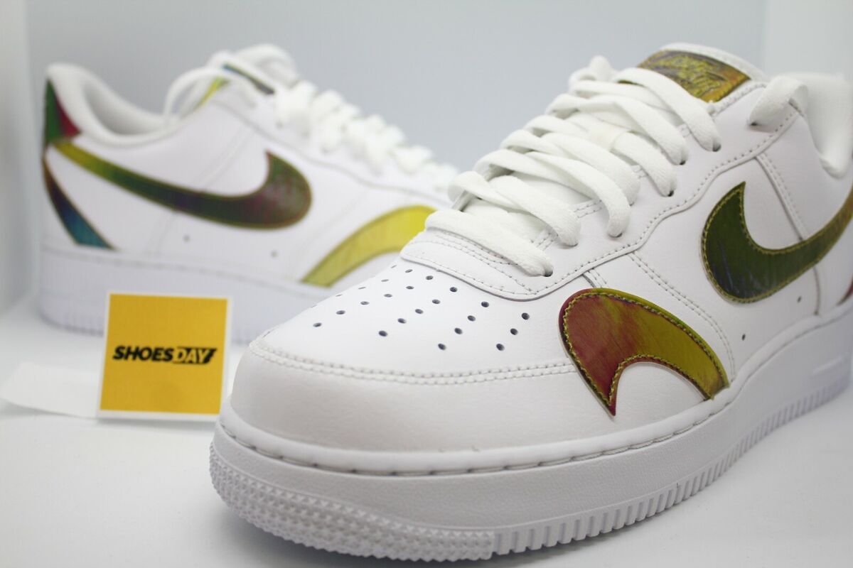 Nike Air Force 1 Low Misplaced Swooshes White Multi Men's - CK7214-101 - US