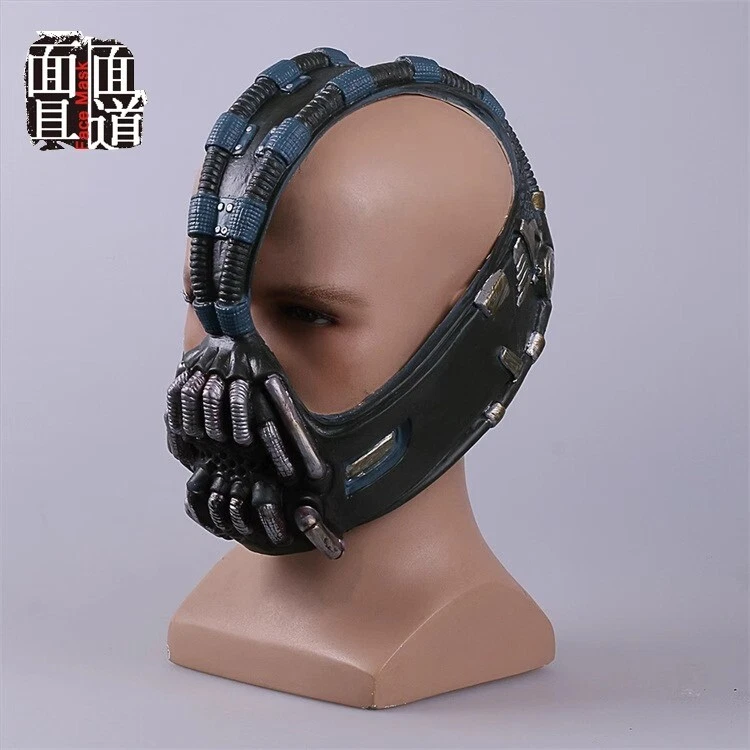 Batman Bane Cosplay Face Mask PVC Soft Anime Helmet Replica Props Accessory - Image 3 of 4