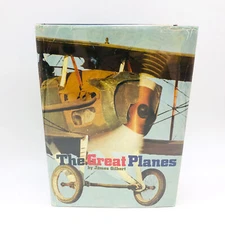 The Great Planes Hardcover James Gilbert 1977 Aircraft Airplanes Military USAF