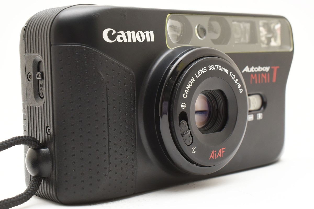 Canon Autoboy MINI T 。　　Q761 NEAR MINT w/Case box] Canon Autoboy Mini T 35mm Film Camera
