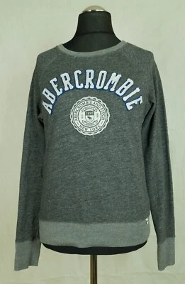 -^ SWEAT-SHIRT FEMME ABERCROMBIE ET FITCH TAILLE M + TAILLE GC / - Photo 1/4